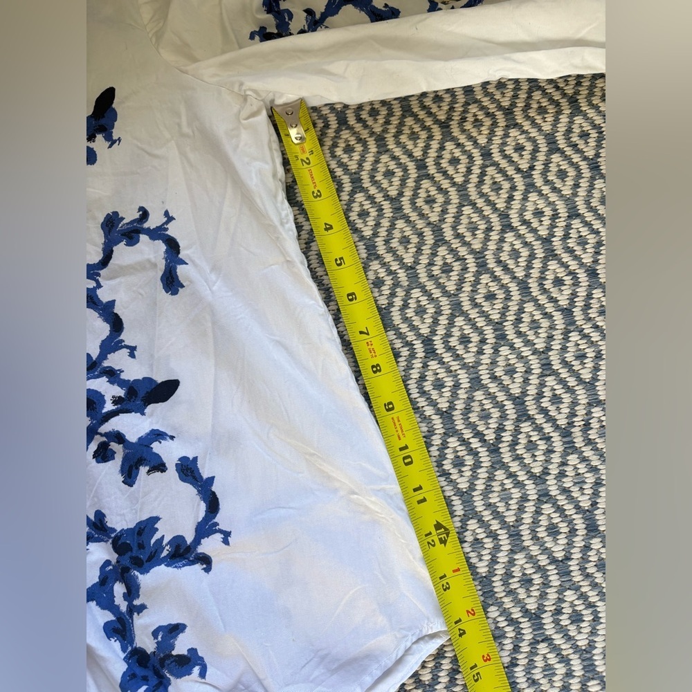 LIKE NEW ERDEM FLORAL BLOUSE - Picture 4 of 10